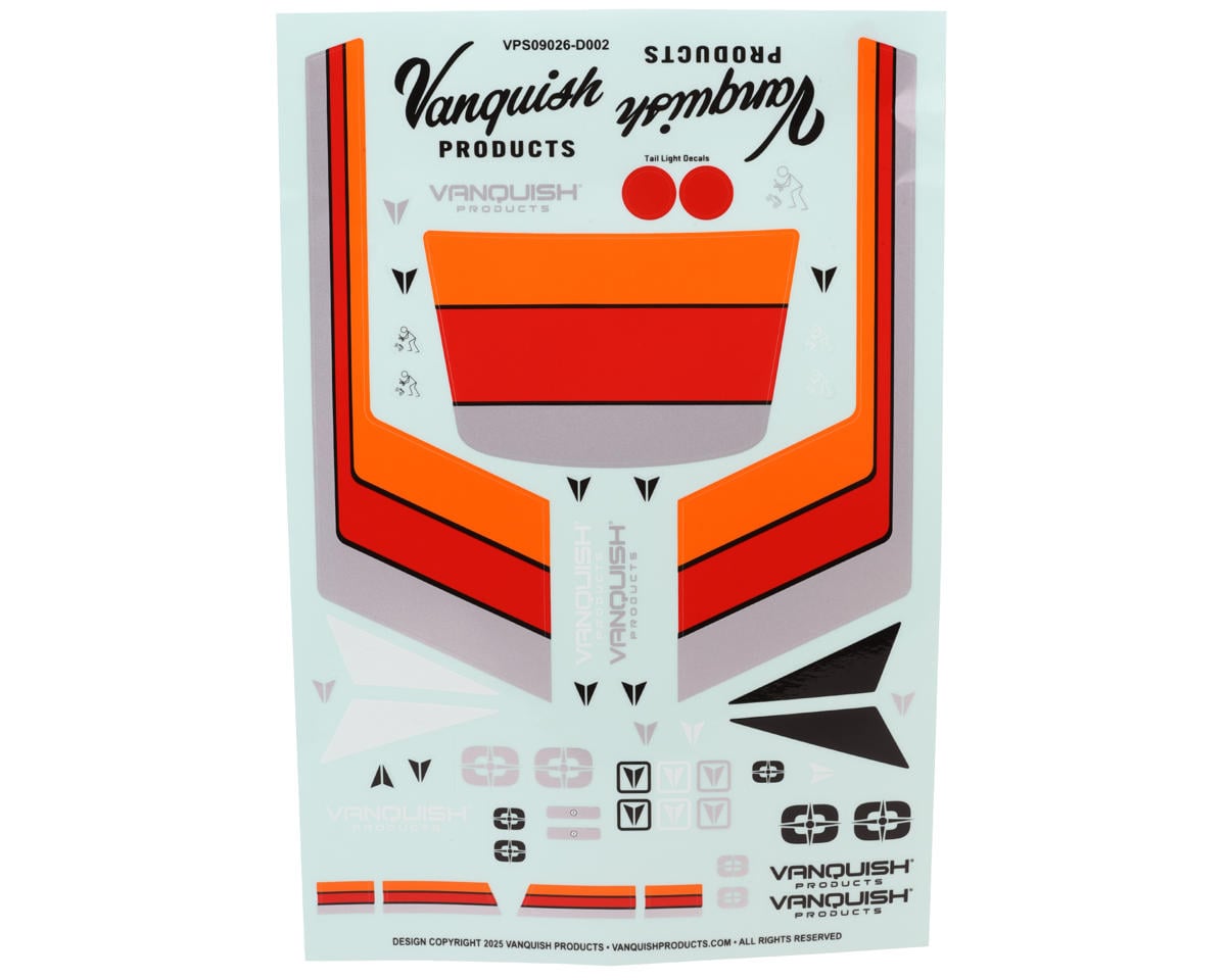 Vanquish Products - VS4-10 Origin Classic Complete Pre-Trimmed Body Set (Clear)