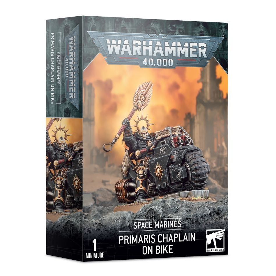 Space Marines: Chaplain On Bike