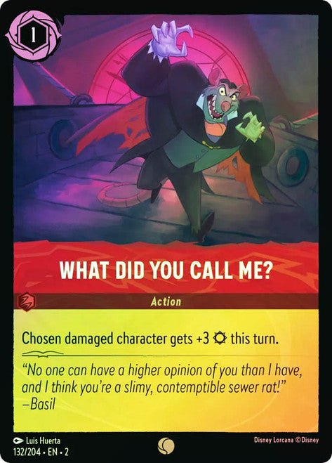 Carta Hercules - Daring Demigod,Set Ursula´s Return, Número de Tarjeta 109 , Color Ruby, Rarity Uncommon