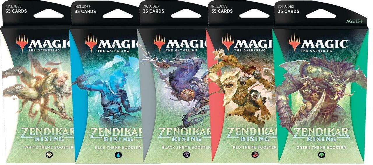 Magic MTG - Zendikar Rising Theme Booster (Aleatorio) - Magic: The Gathering (Ingles)