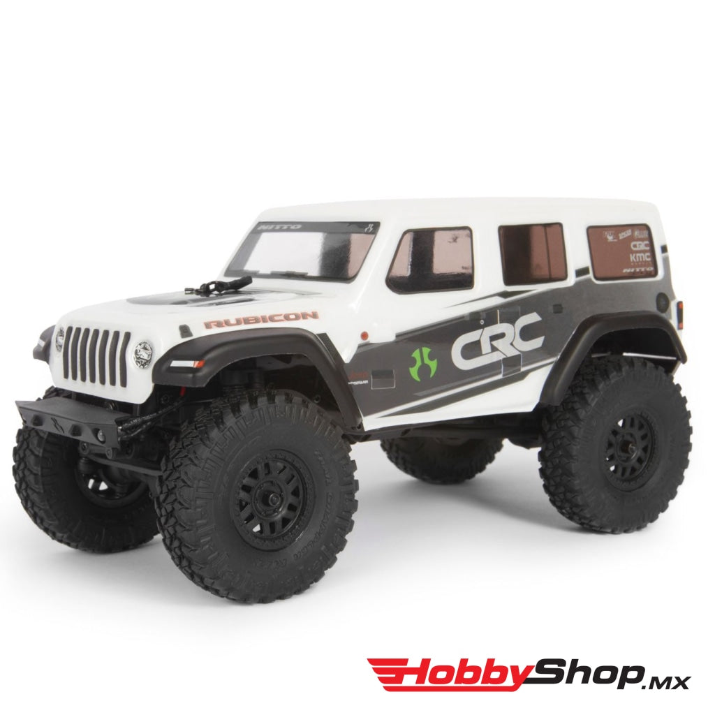 1/24 Scx24 2019 Jeep Wrangler Jlu Crc Rock Crawler 4Wd Rtr White Axi00002T1 En Existencia