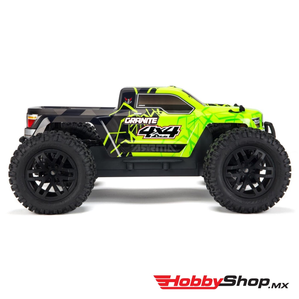 Arrma - 1/10 Granite Mega 550 Brushed 4Wd Monster Truck Rtr Green/black En Existencia