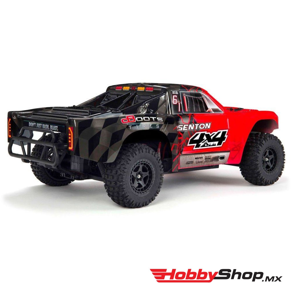 Arrma - 1/10 Senton Mega 550 Brushed 4Wd Short Course Truck Rtr Red/black En Existencia