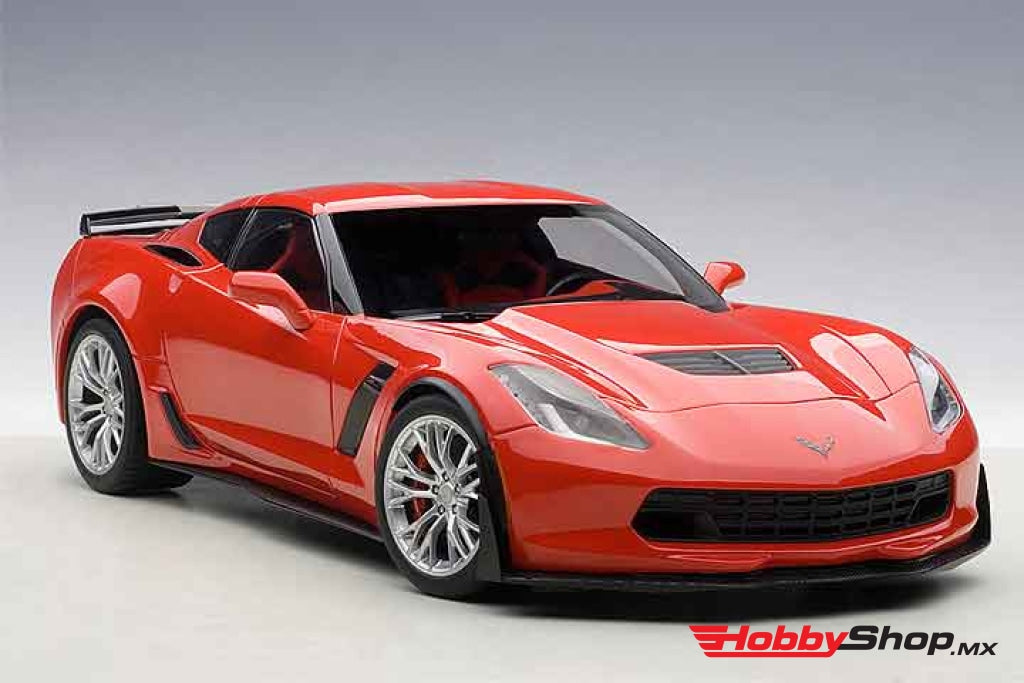 Autoart - Chevrolet Corvette C7 Z06 Torch Red En Existencia