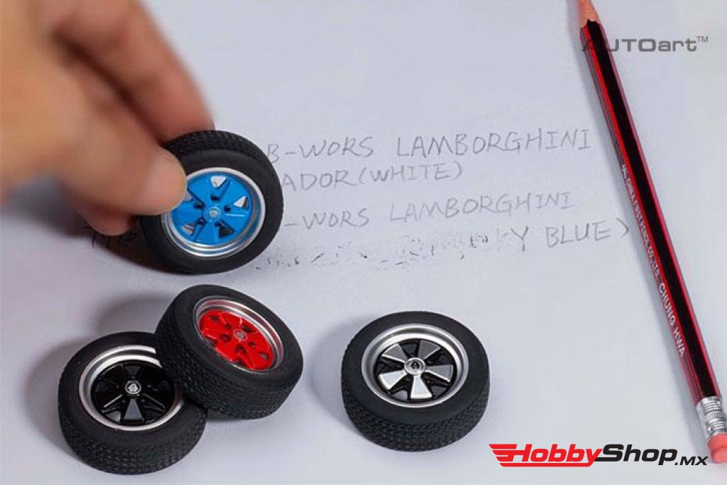 Autoart - Goma De Borrar (4 Piezas Por Juego) En Existencia