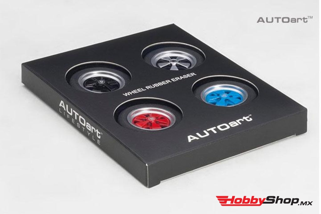 Autoart - Goma De Borrar (4 Piezas Por Juego) En Existencia