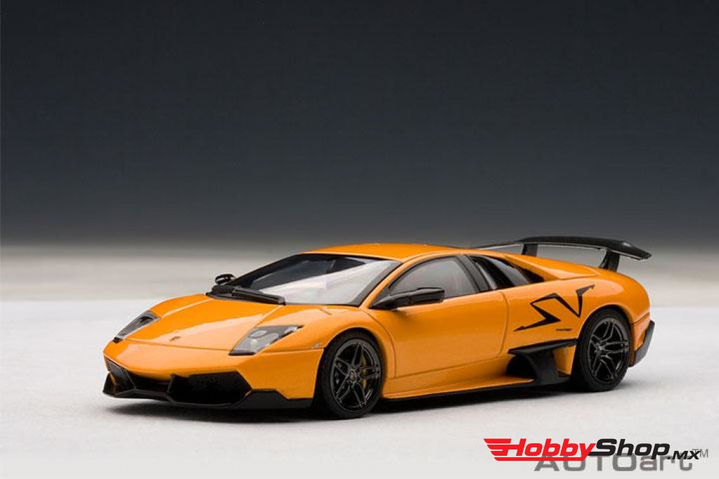 Autoart - Lamborghini Murciélago Lp670-4 Sv Arancio Atlas-Orange En Existencia