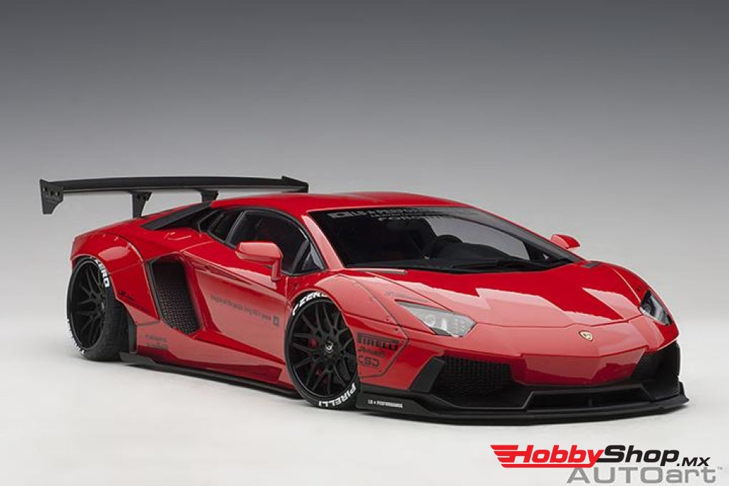 Autoart - Liberty Walk Lb-Works Lamborghini Aventador Red En Existencia