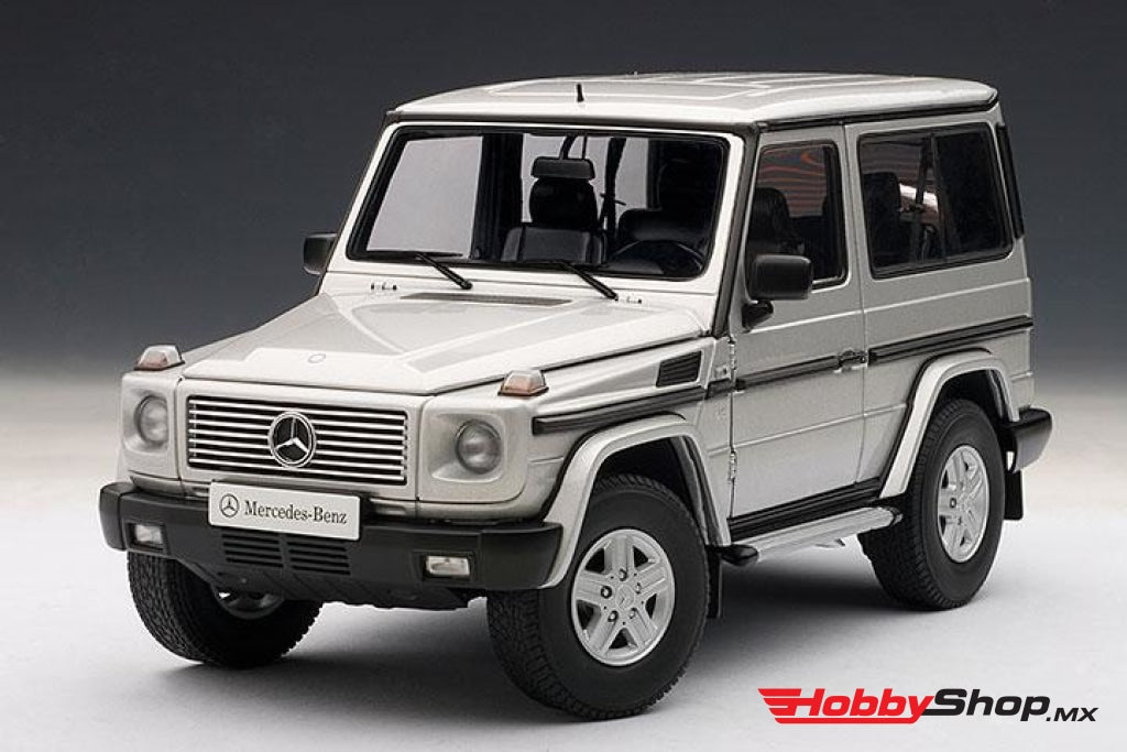 Autoart - Mercedes-Benz G Model 90S Swb Silver En Existencia