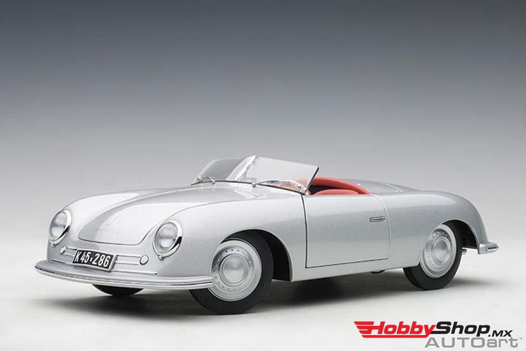 Autoart - Porsche 356 Number 1 Silver En Existencia