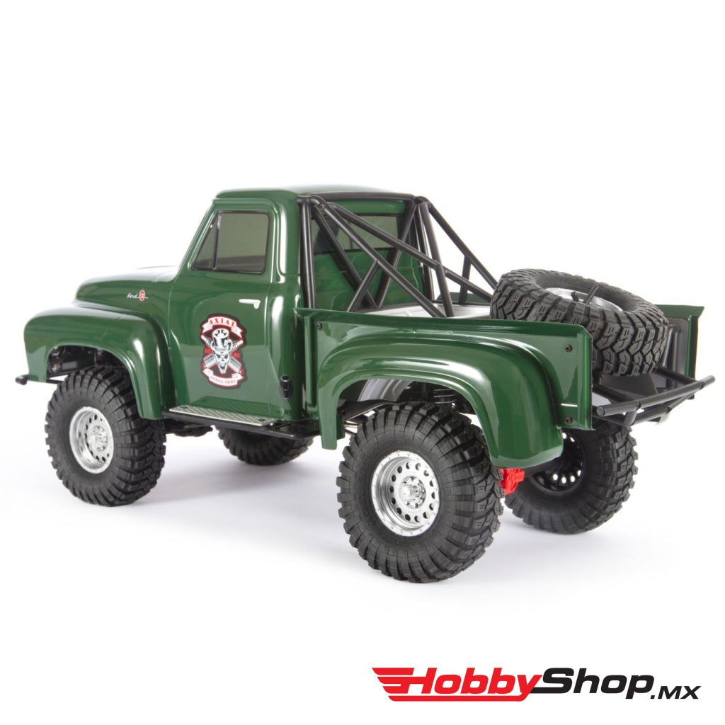 Axial - 1/10 Scx10 Ii 1955 Ford F-100 4Wd Truck Brushed Rtr Green En Existencia