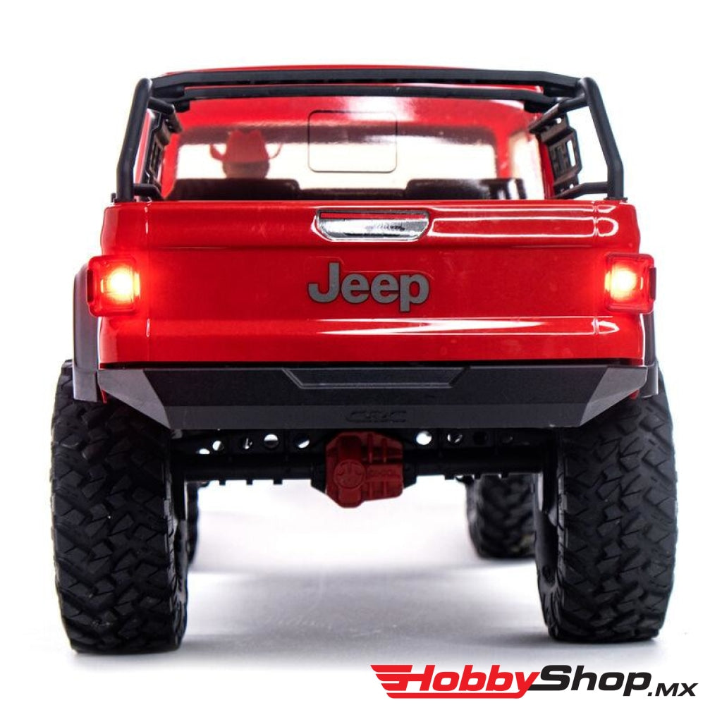 Axial - 1/10 Scx10 Iii Jeep Jt Gladiator Rock Crawler With Portals Rtr Red En Existencia