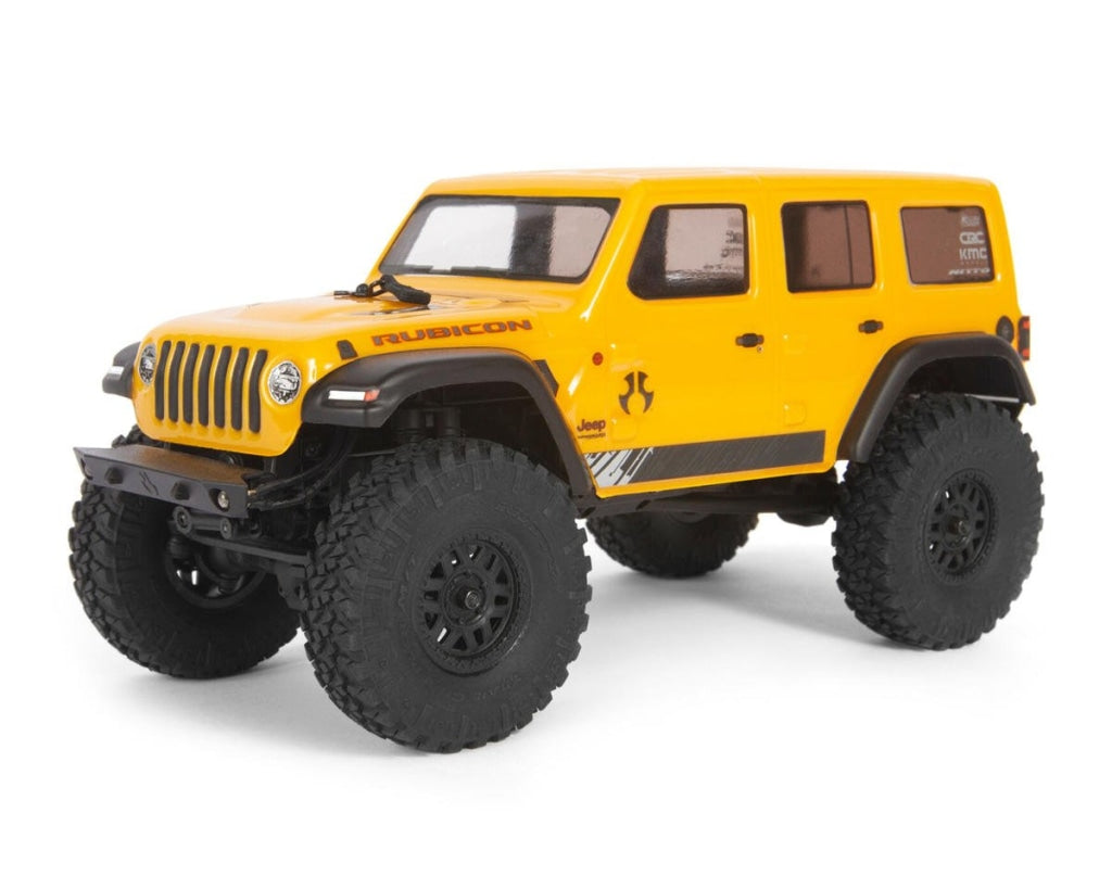 Axial - 1/24 Scx24 2019 Jeep Wrangler Jlu Crc Rock Crawler 4Wd Rtr Yellow En Existencia