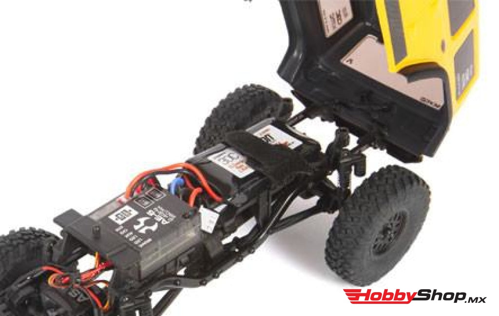 1/24 Scx24 2019 Jeep Wrangler Jlu Crc Rock Crawler 4Wd Rtr Yellow Axi00002T2 En Existencia