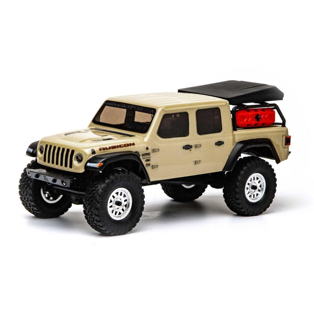 Axial - 1/24 Scx24 Jeep Jt Gladiator 4Wd Rock Crawler Brushed Rtr Beige En Existencia