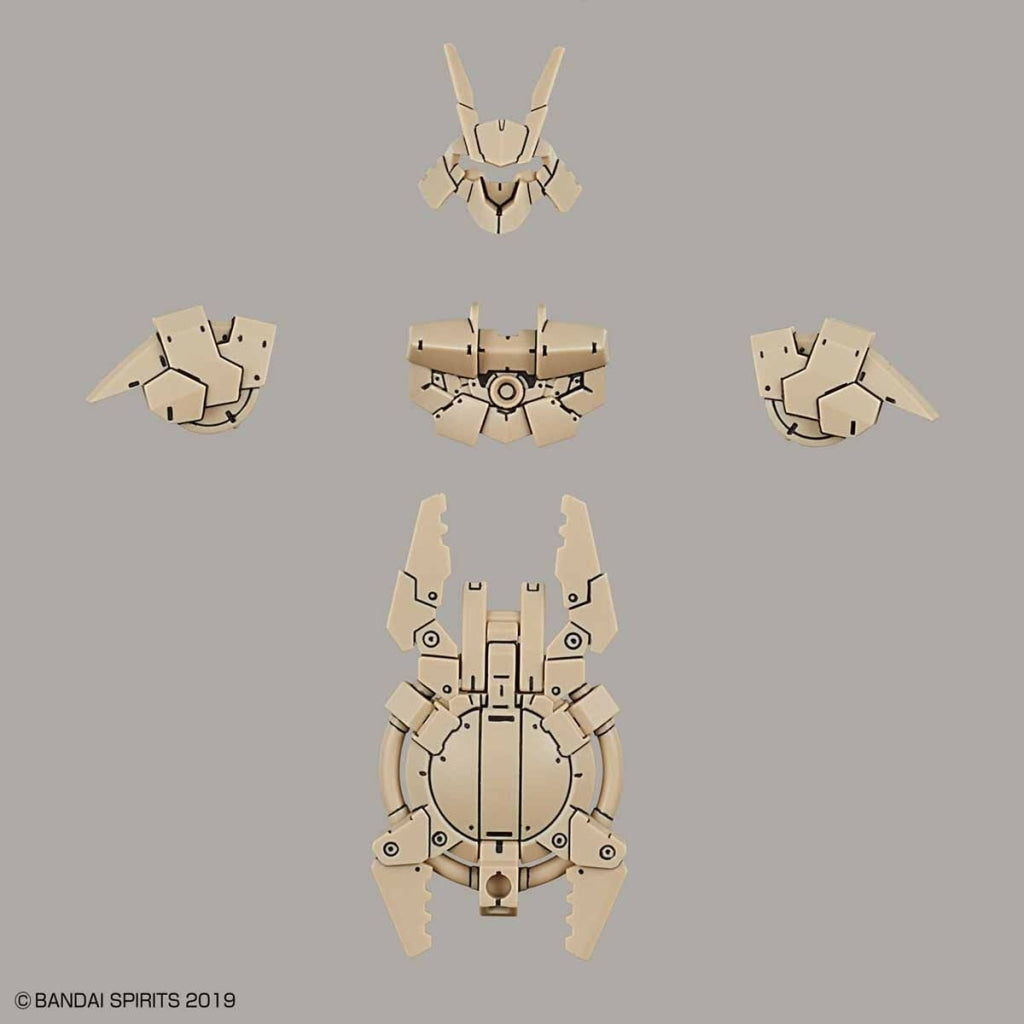 Bandai - 30Mm Close Quarters Combat 1/144 Option Armor For Portanova Sand Yellow Sobrepedido