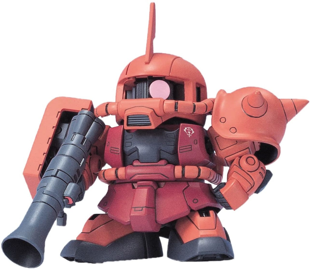 Bandai - Bb231 Ms-06S Zaku Ii Sd Action Figure Model Kit En Existencia