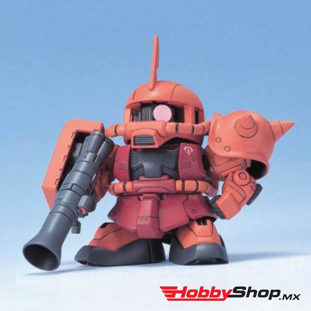 Bandai - Bb231 Ms-06S Zaku Ii Sd Action Figure Model Kit En Existencia