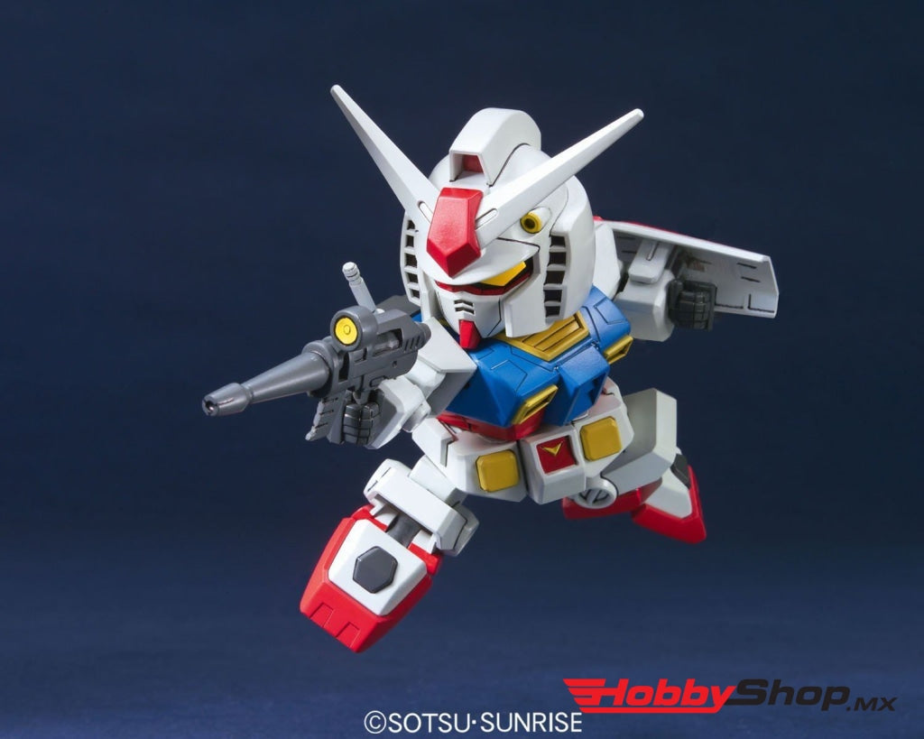 Bandai - Bb329 Rx-78-2 Gundam (Animation Color) Sd Action Figure Model Kit En Existencia