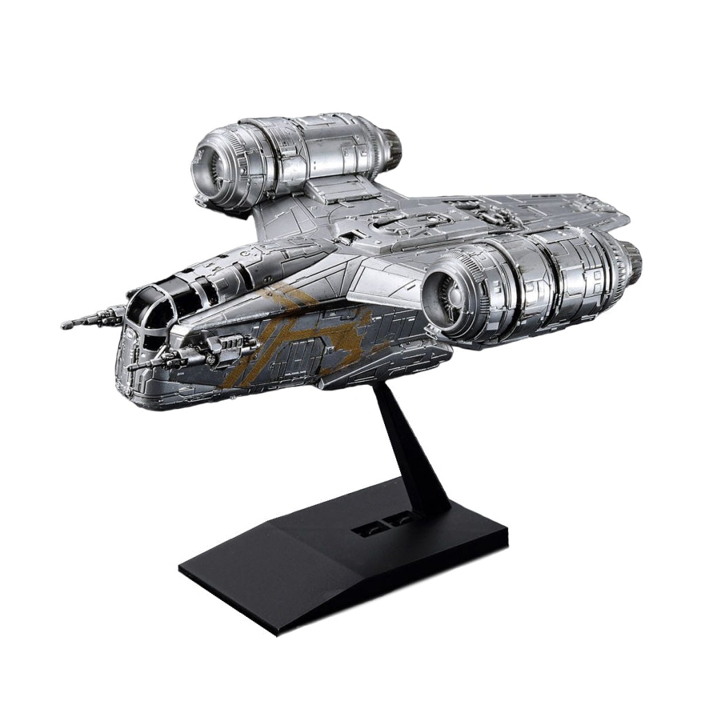 Bandai - Ex018 Razor Crest (Silver Coating) Star Wars: The Mandalorian Hobby Vehicle Model En