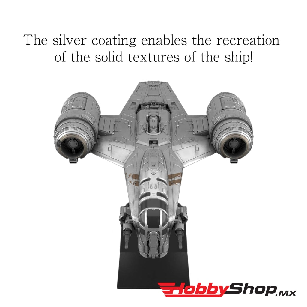 Bandai - Ex018 Razor Crest (Silver Coating) Star Wars: The Mandalorian Hobby Vehicle Model En
