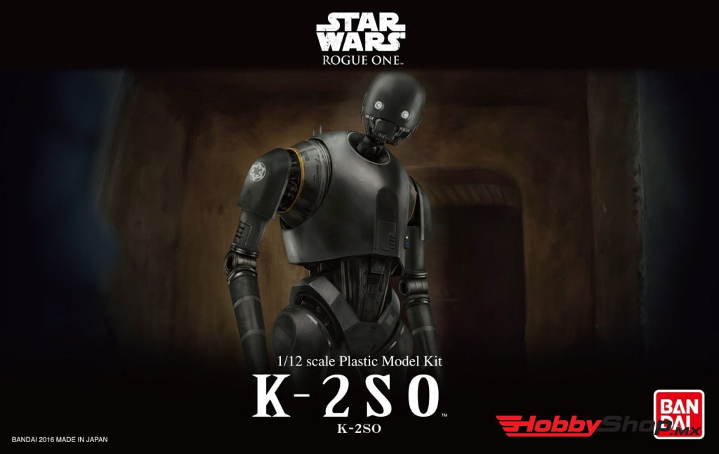 Bandai - K-2So 1/12 Model Kit From Rogue One Star Wars Character Line En Existencia