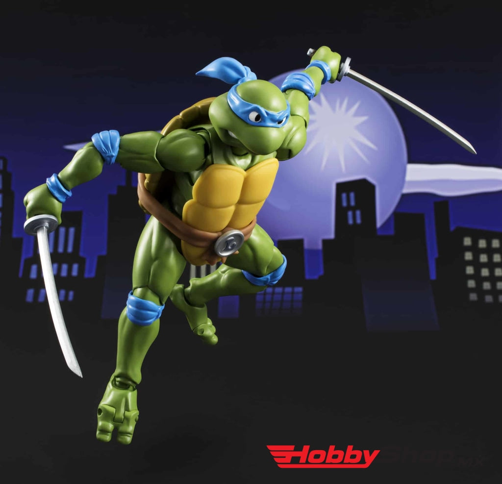 Bandai - Leonardo Action Figure From Teenage Mutant Ninja Turtles S.h. Figuarts En Existencia