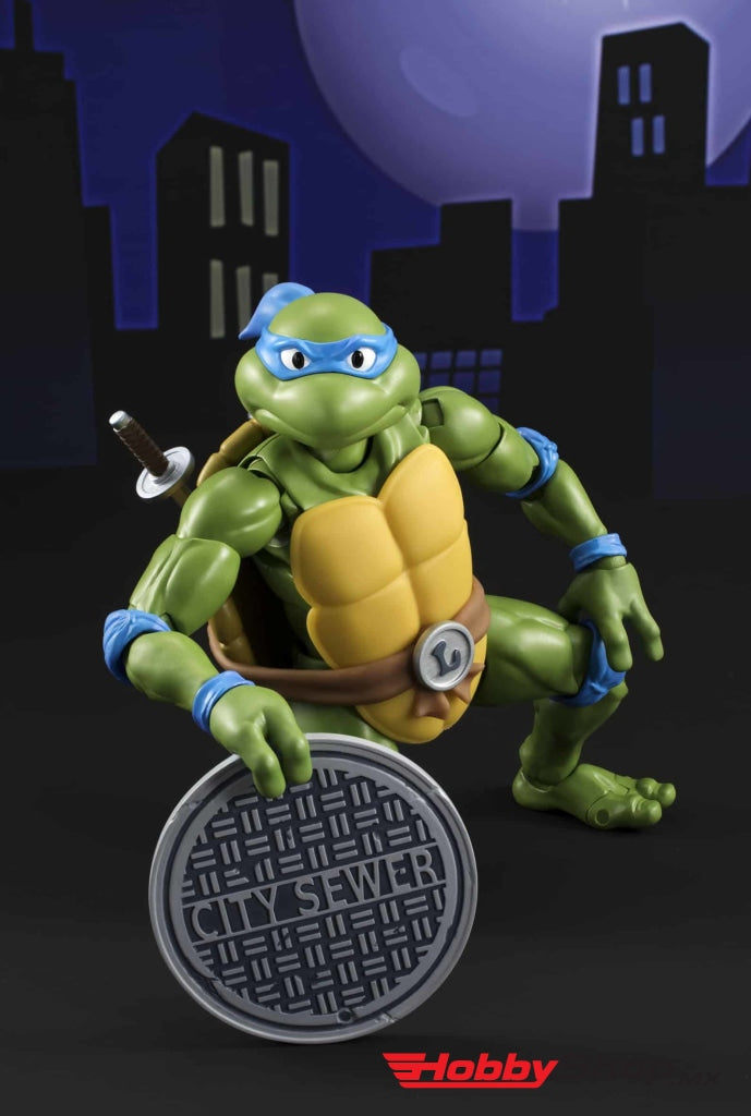 Bandai - Leonardo Action Figure From Teenage Mutant Ninja Turtles S.h. Figuarts En Existencia
