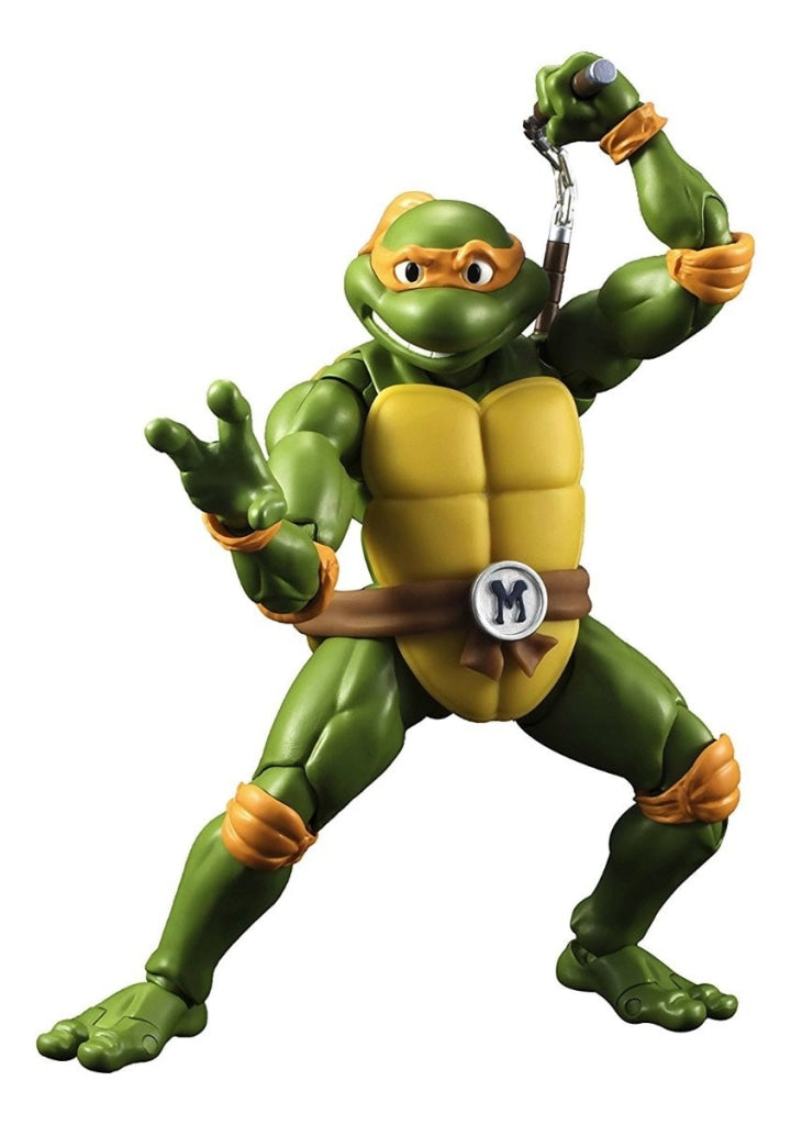 Bandai - Michelangelo Action Figure From Teenage Mutant Ninja Turtles S.h. Figuarts En Existencia
