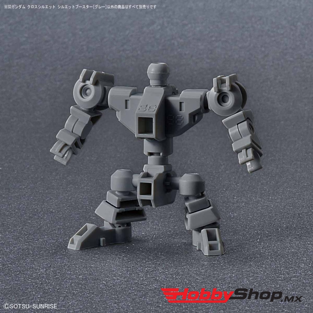 Bandai - Sd Gundam Cross Silhouette Booster For Model Kits Gray Sobrepedido