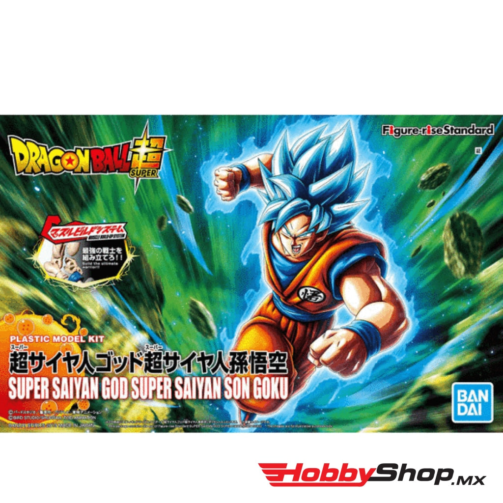 Bandai - Super Saiyan Son Goku Model Kit From Dragon Ball En Existencia
