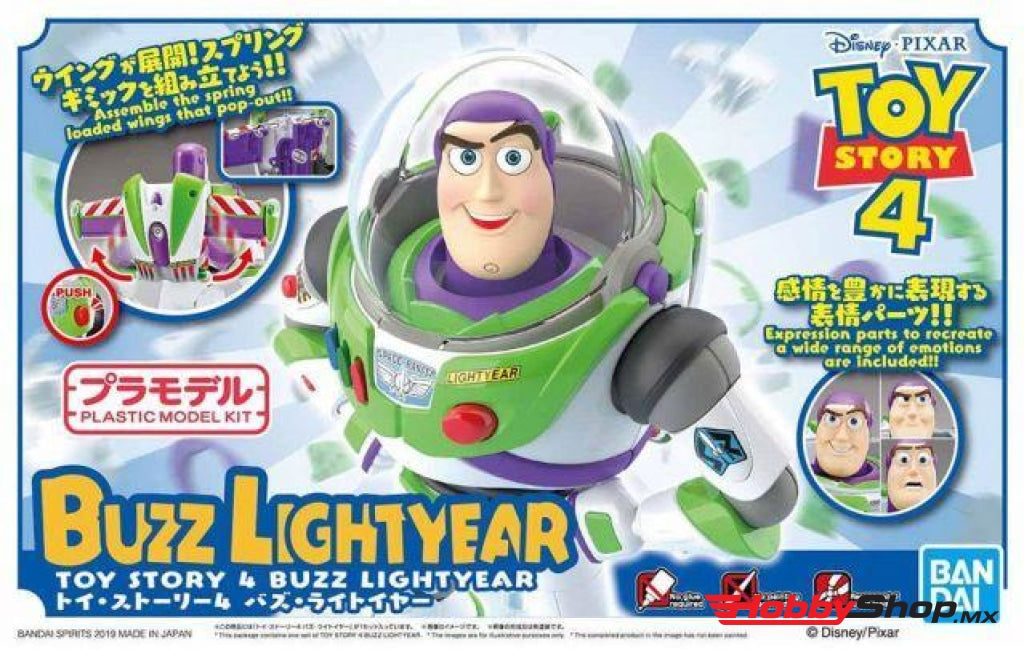 Toy Story 4 Buzz Lightyear Figura De Acción Bandai Bas5057698 Sobrepedido