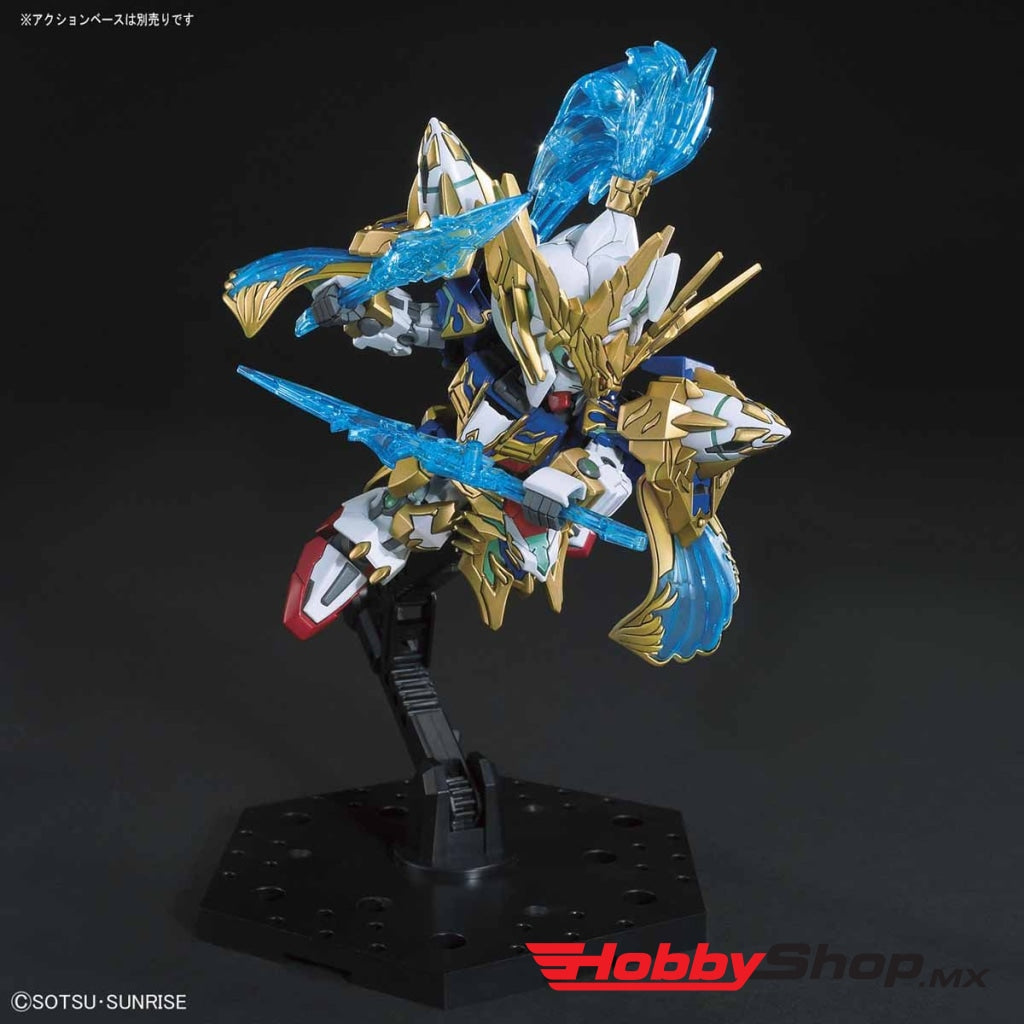 Bandai - Zhao Yun 00 Gundam & Bilongqu Model Kit From Sd Sangoku Soketsuden En Existencia