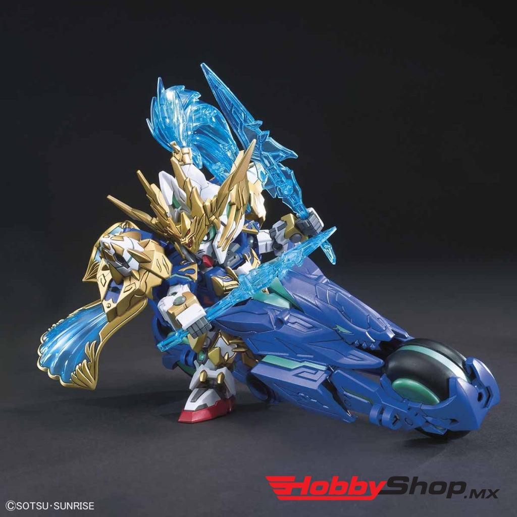 Bandai - Zhao Yun 00 Gundam & Bilongqu Model Kit From Sd Sangoku Soketsuden En Existencia