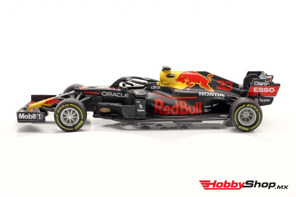 Bburago - Max Verstappen Red Bull Rb16B #33 F1 2021 Escala 1:43 En Existencia