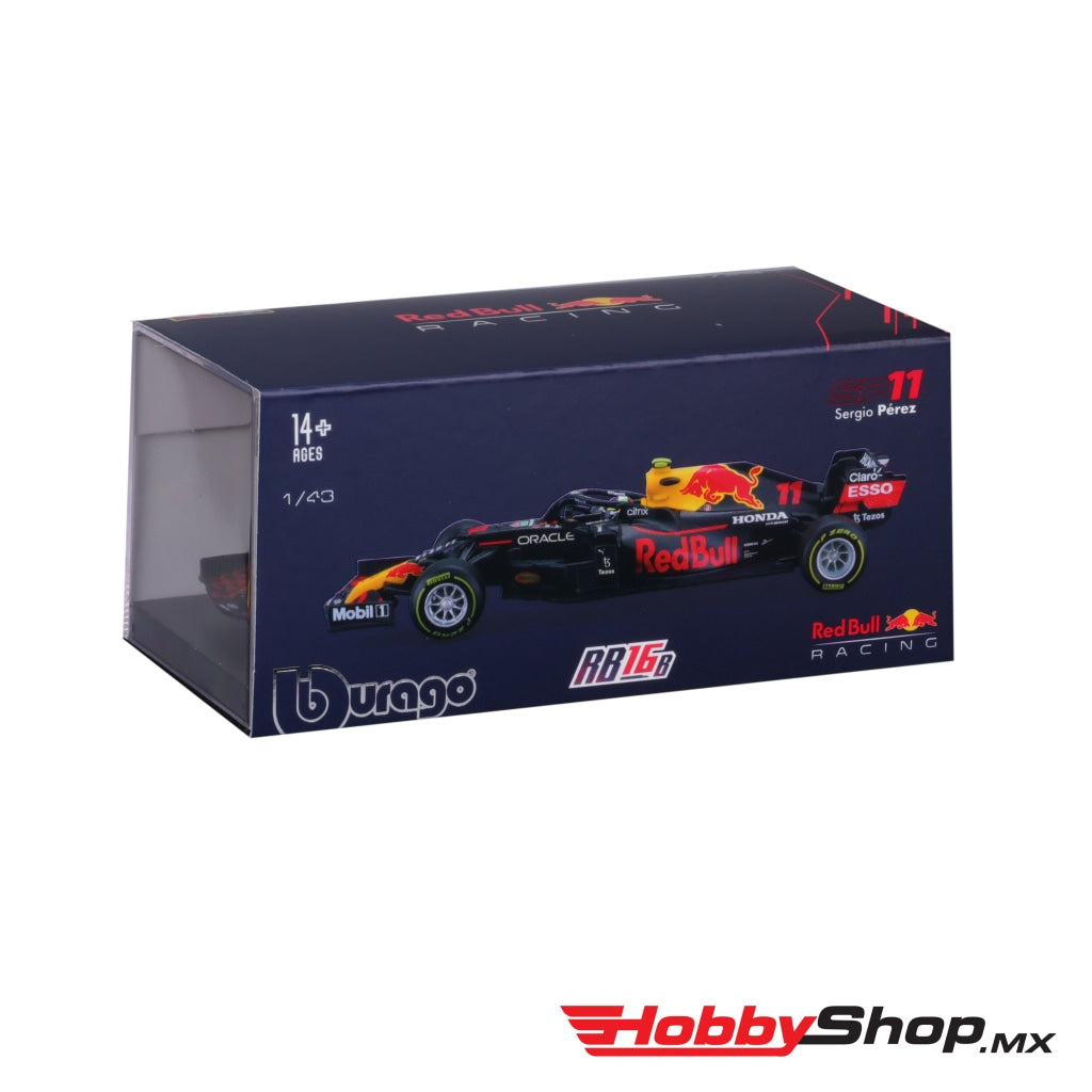 Bburago - Sergio Pérez Red Bull Racing Rb16B #11 Escala 1:43 En Existencia