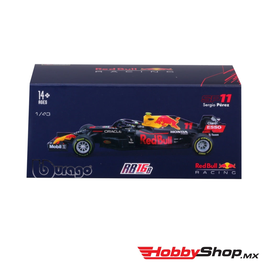 Bburago - Sergio Pérez Red Bull Racing Rb16B #11 Escala 1:43 En Existencia