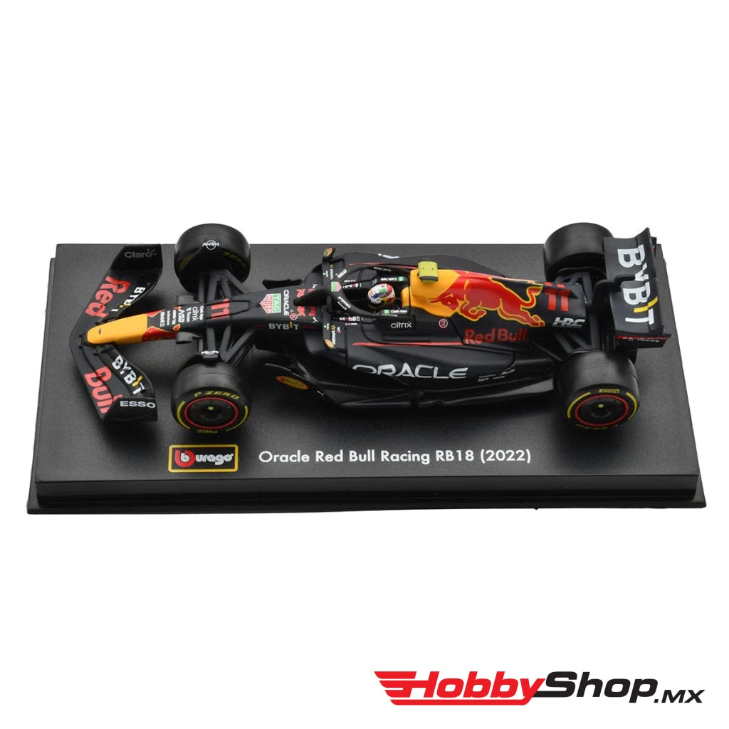 Bburago - Sergio Checo Pérez Red Bull Racing Rb18 2022 #11 Escala 1:43 En Existencia