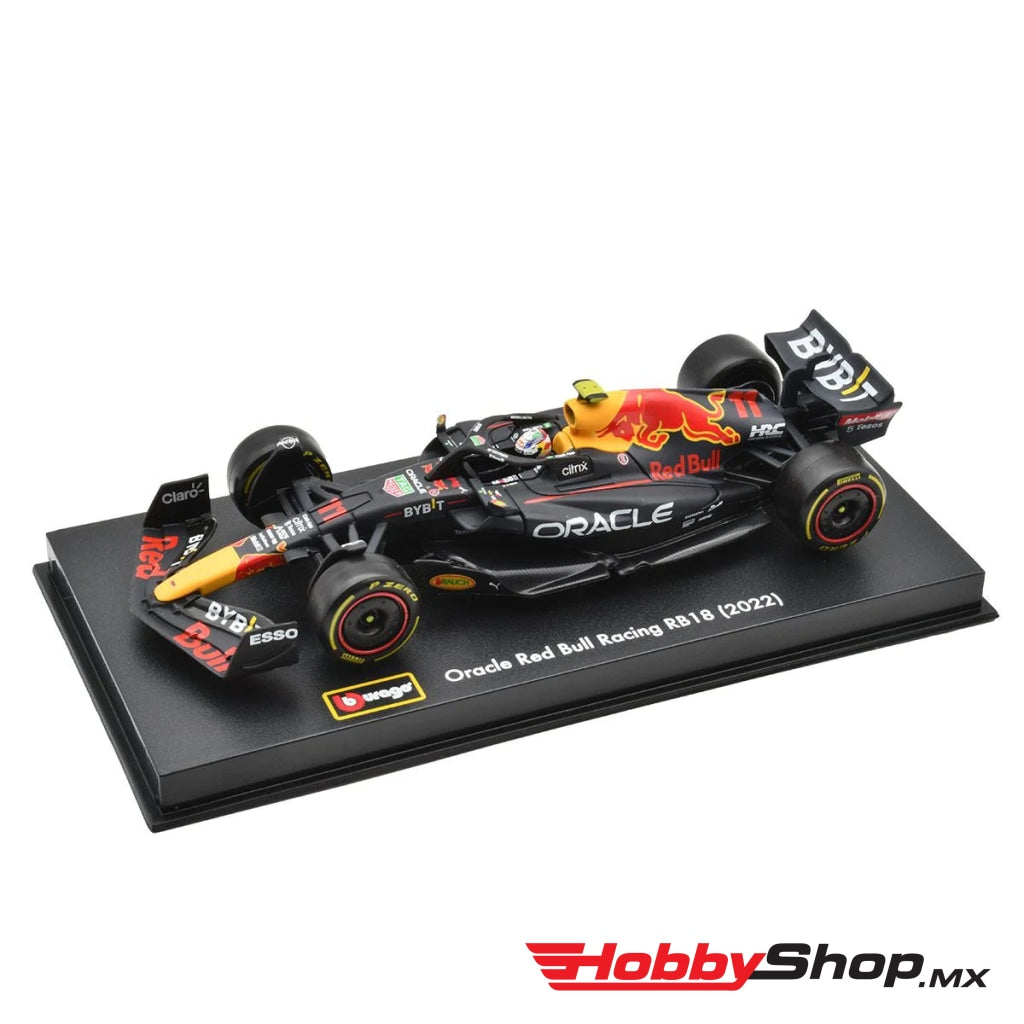 Bburago - Sergio Checo Pérez Red Bull Racing Rb18 2022 #11 Escala 1:43 En Existencia