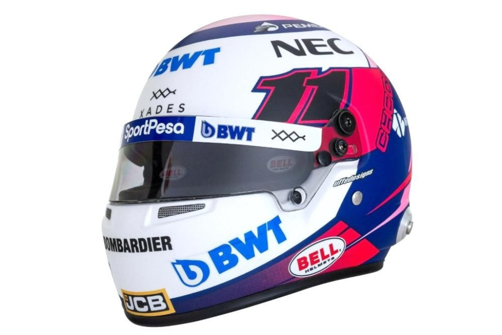 Bell Racing - Casco Sergio Pérez Point 2019 Escala 1:2 En Existencia