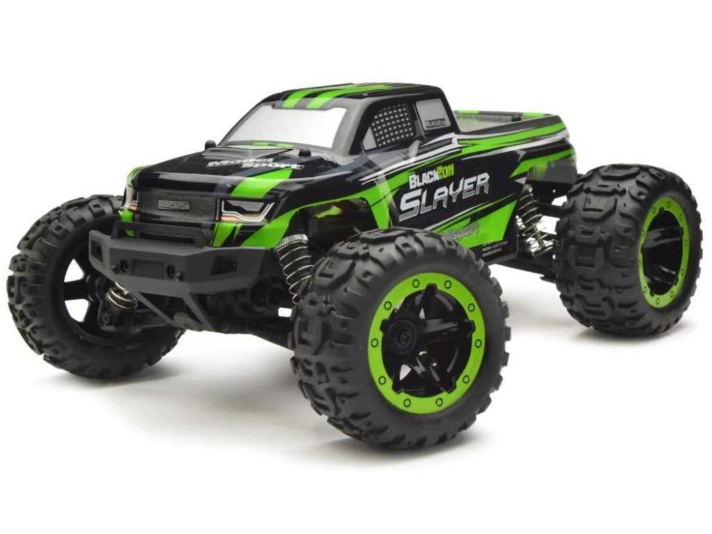 Blackzon - Slayer 1/16Th Rtr 4Wd Monster Electric Truck- Green En Existencia