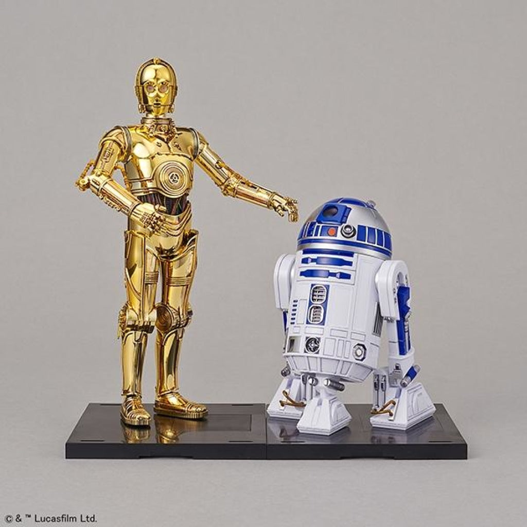 C-3Po & R2-D2 Star Wars Bandai Character Ban223297 En Existencia