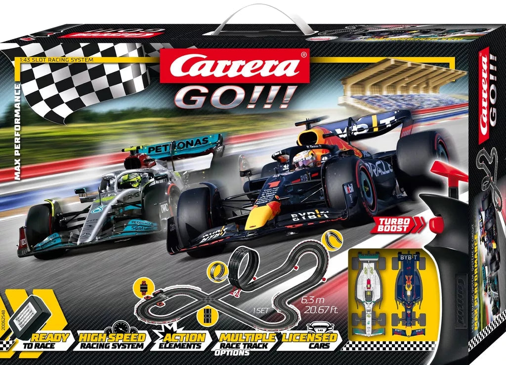 Carrera - Max Performance Go! Set Escala 1/43 En Existencia