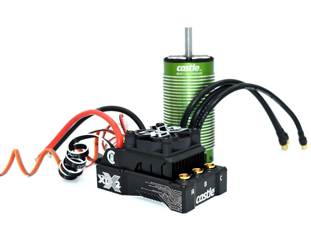 Castle Creations - Mamba Xlx2 8S 33.6V Esc 20A Peak Bec W/2028-1100Kv Motor En Existencia