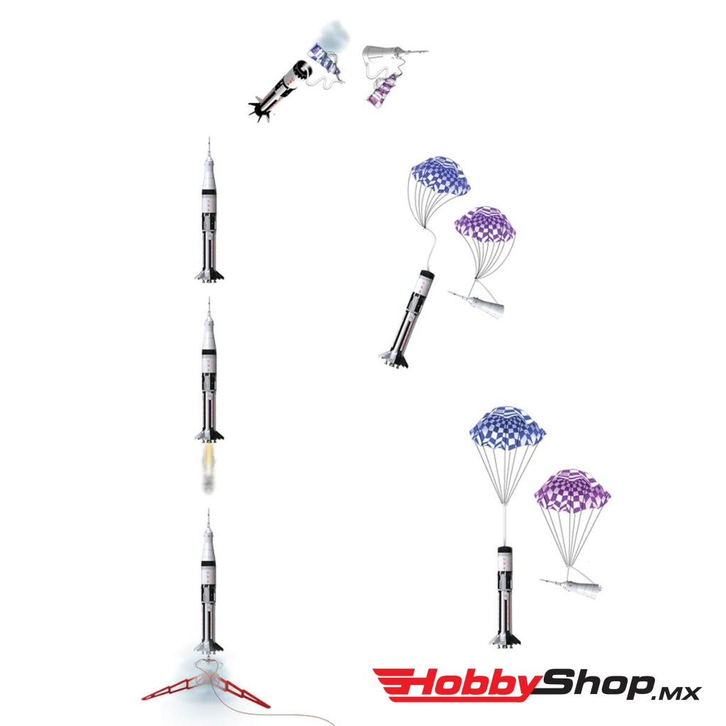 Estes - Saturn 1B Sa-206 Model Rocket Kit Skill Level: Master En Existencia