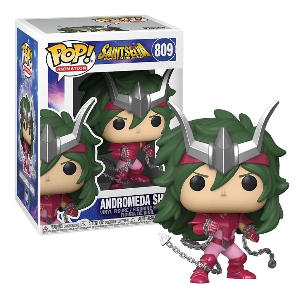 Funko Pop Animation: Los Caballeros Del Zodiaco - Shun De Andromeda #809 En Existencia