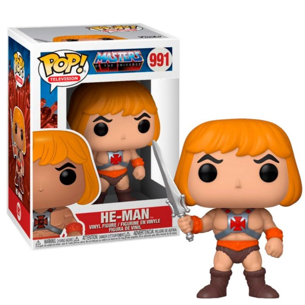 Funko Pop Animation: Masters Of The Universe - He-Man #991 En Existencia