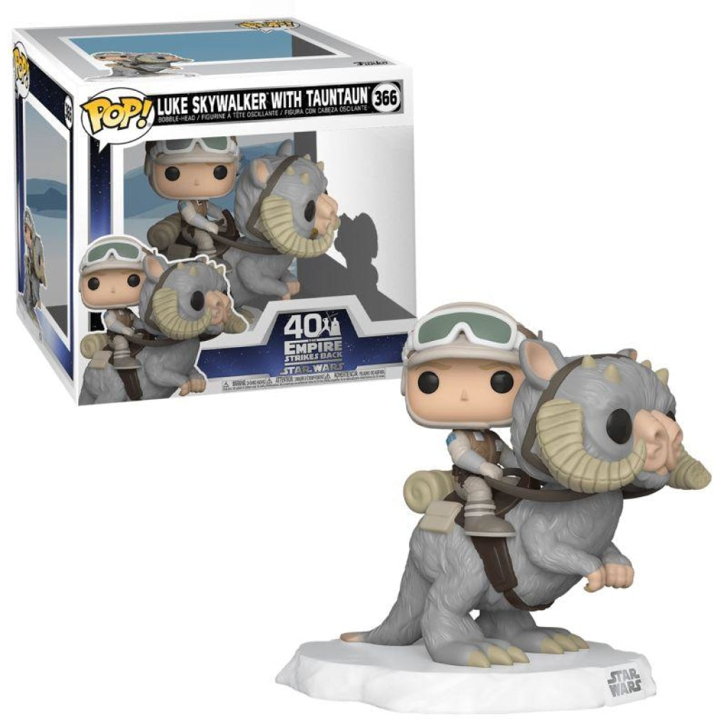 Funko Pop Deluxe: Star Wars - Luke Skywalker With Taun #366 En Existencia