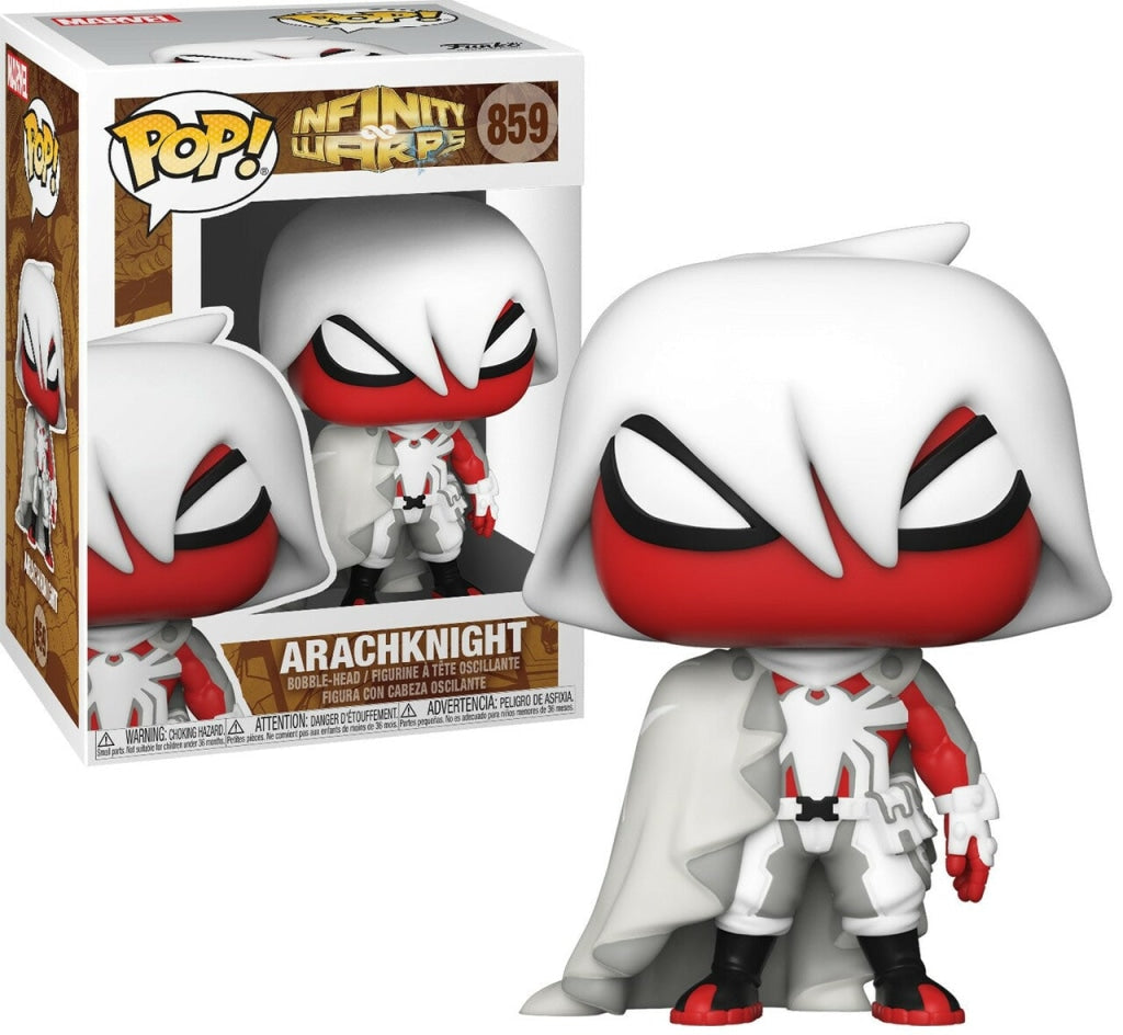 Funko Pop Marvel: Infinity Warps - Arachknight #859 En Existencia