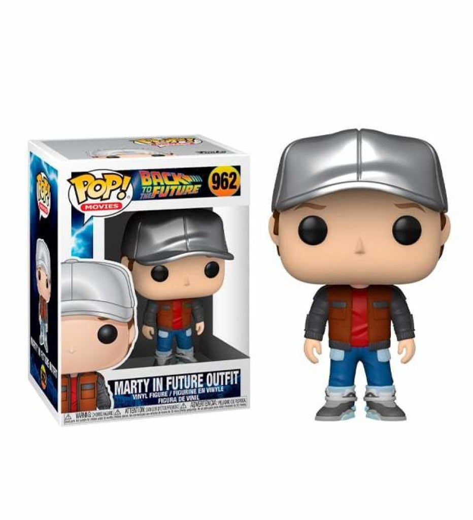 Funko Pop Movies: Volver Al Futuro - Marty Ropa Del #962 En Existencia